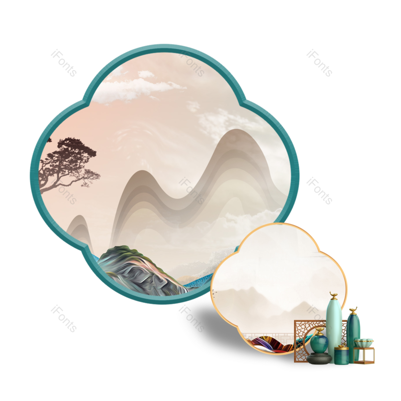装饰图片,中国风元素,素材PNG,古风免抠素材